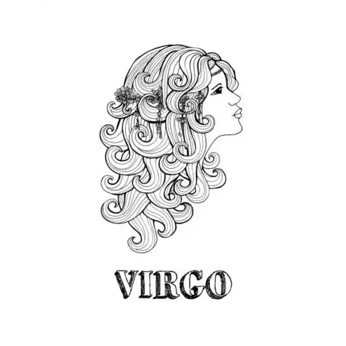 Virgo: Coloring Book with Three Different Styles of All Twelve Signs of the Zodiac. 36 Individual Coloring Pages. 8.5 x 11 - Paperback