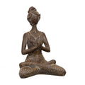 Yoga Sukhasana Pose Statue - Antique | Figurine | Wiccan Center