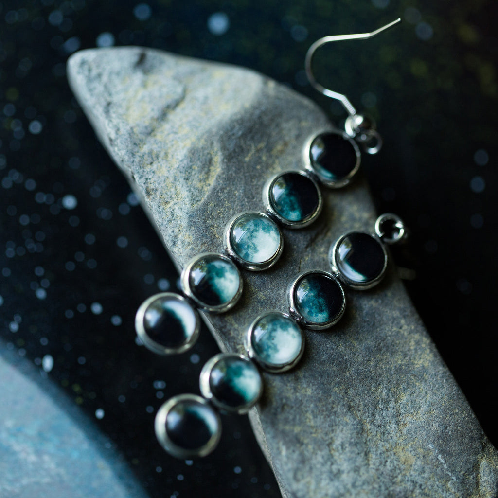 Moon Phase Earrings | Earrings | Wiccan Center