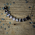 Curved Moon Phase Necklace in Silver | Necklace | Wiccan Center