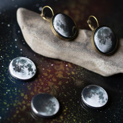 Interchangeable Moon Phase Earrings | Earrings | Wiccan Center