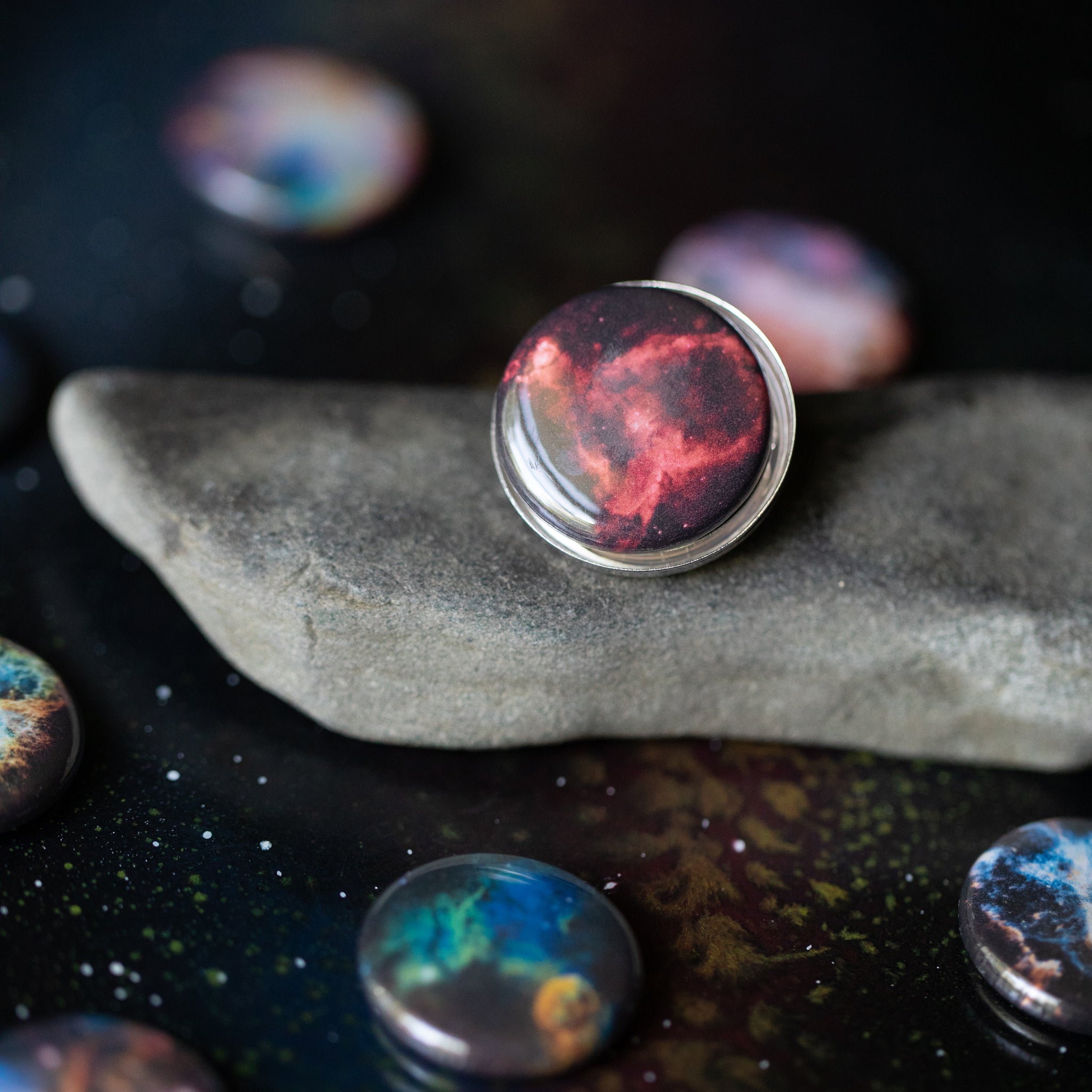 Interchangeable Nebula Ring | Ring | Wiccan Center