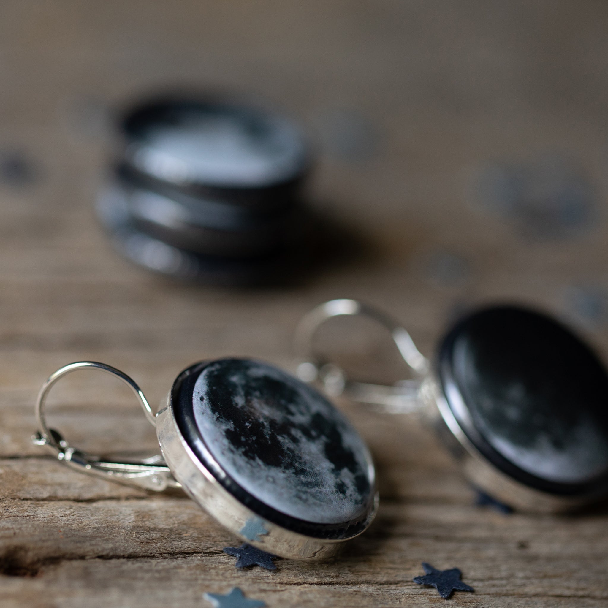 Interchangeable Moon Phase Earrings | Earrings | Wiccan Center