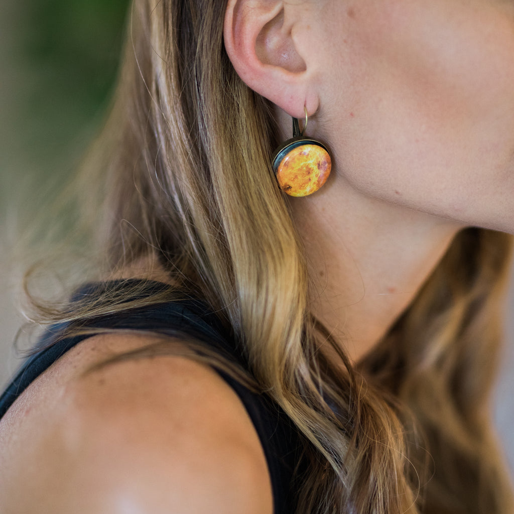 Interchangeable Solar System Earrings | Earrings | Wiccan Center