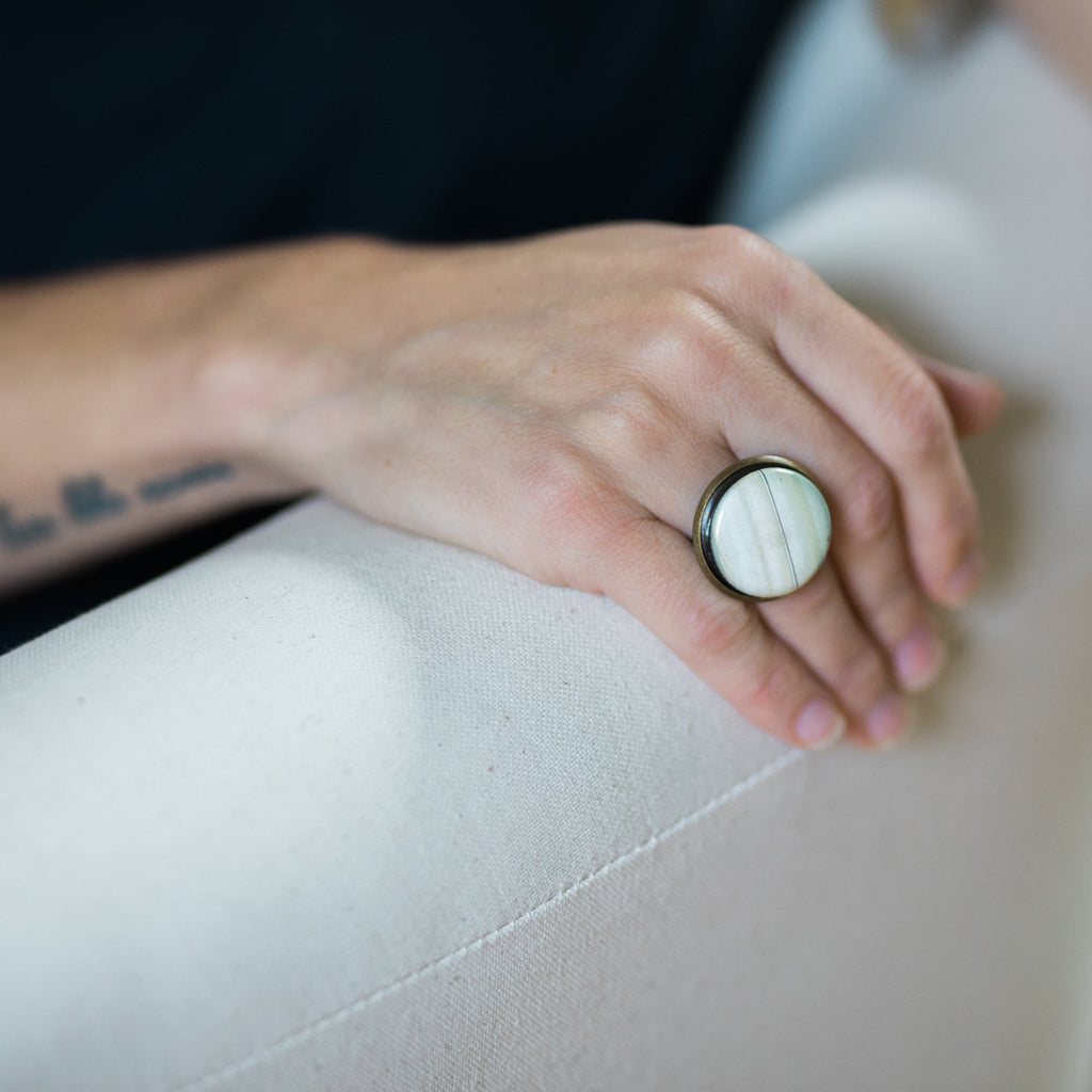 Interchangeable Solar System Ring | Ring | Wiccan Center
