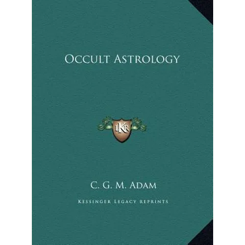 Occult Astrology - Hardcover | Books | Wiccan Center