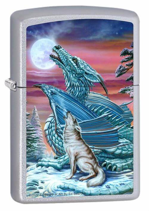 Moonsong Wolf Zippo Lighter