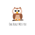 Owl Really Miss you: Perfect goodbye gift for coworker that is leaving / going away gift for your co worker, boss, manager, employee. - Paperback | Books | Wiccan Center