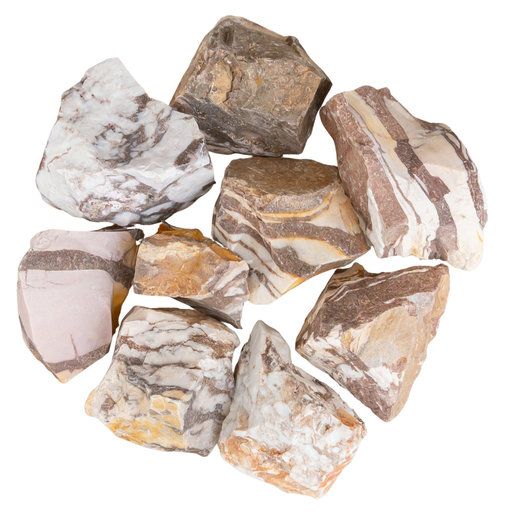Zebra Jasper Raw 1lb | Crystals | Wiccan Center