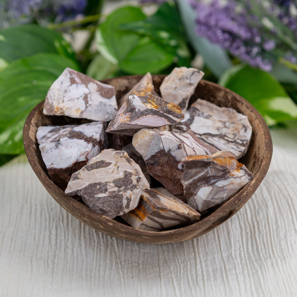 Zebra Jasper Raw 1lb | Crystals | Wiccan Center