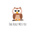 Owl Really Miss you: Perfect goodbye gift for coworker that is leaving / going away gift for your co worker, boss, manager, employee. - Paperback | Books | Wiccan Center