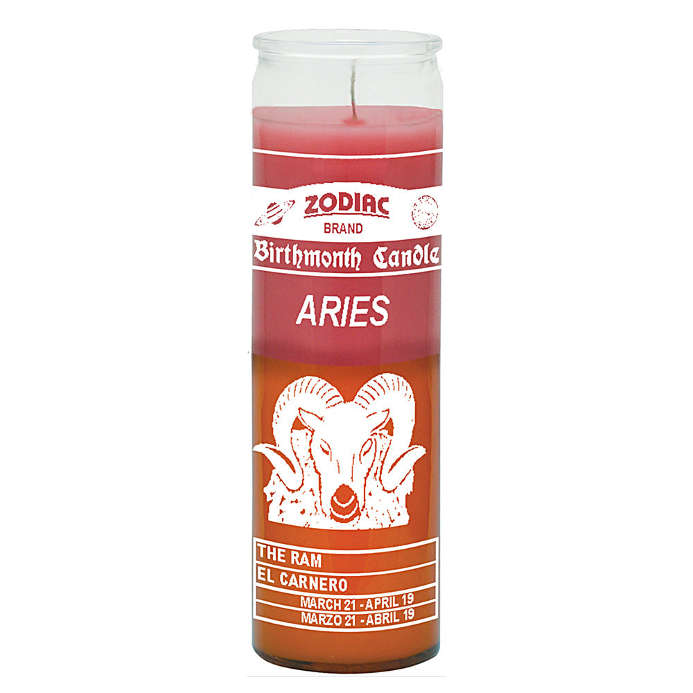 Zodiac Aries 7 Day Candle | Candle | Wiccan Center