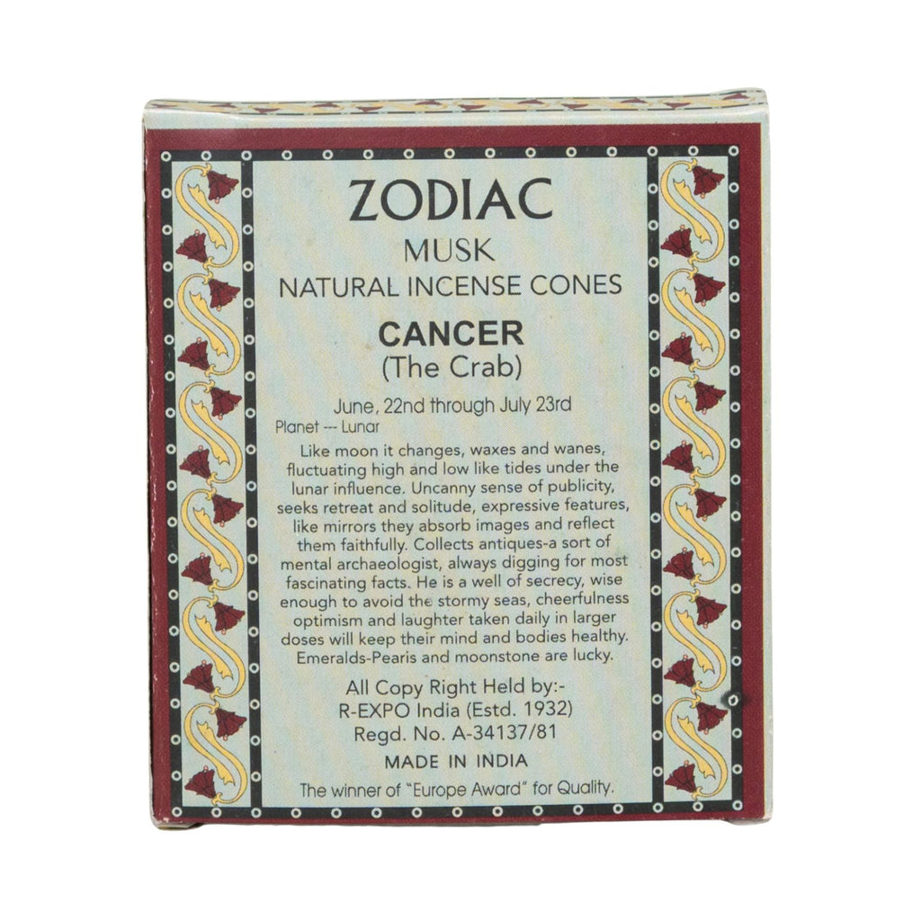 Zodiac Incense Cones | Incense | Wiccan Center
