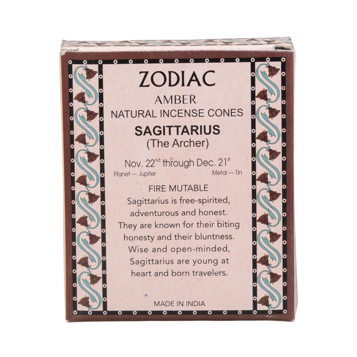 Zodiac Incense Cones | Incense | Wiccan Center