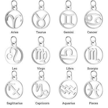 Zodiac Necklaces - Petite Cut Out | | Wiccan Center