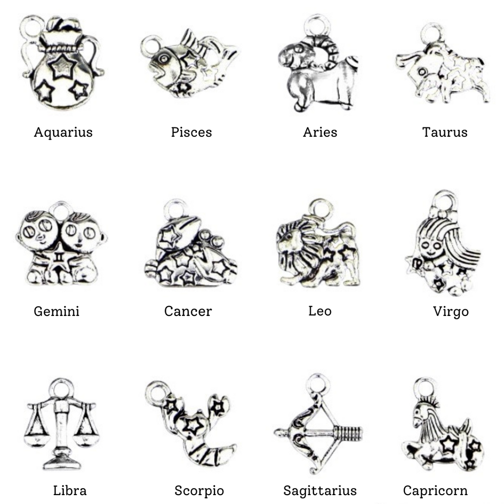 Zodiac Necklaces - Tibetan 3D | | Wiccan Center