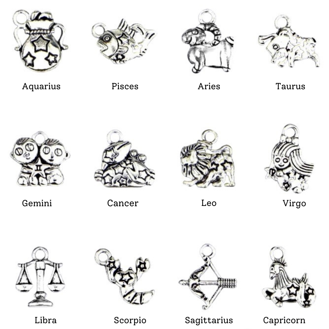 Zodiac Necklaces - Tibetan 3D | | Wiccan Center