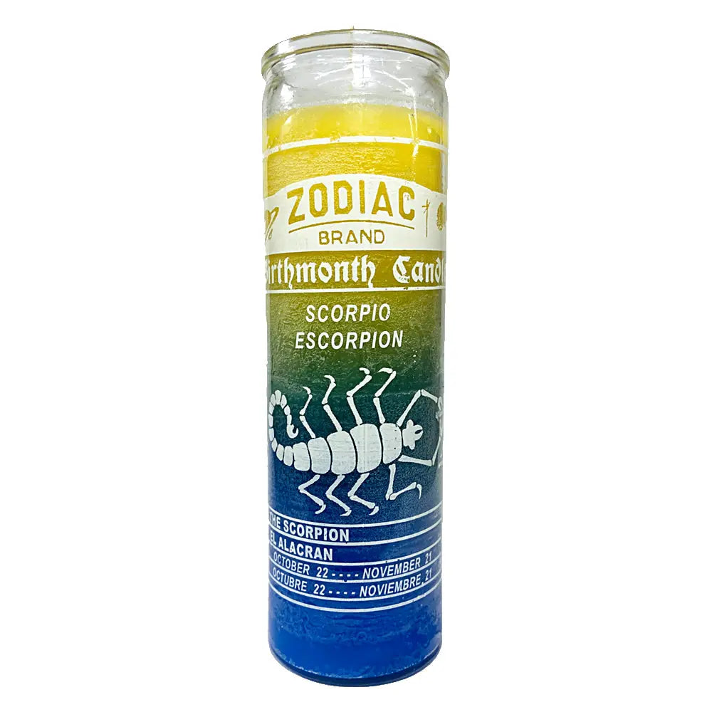 Zodiac Scorpio 7 Day Candle | Candle | Wiccan Center