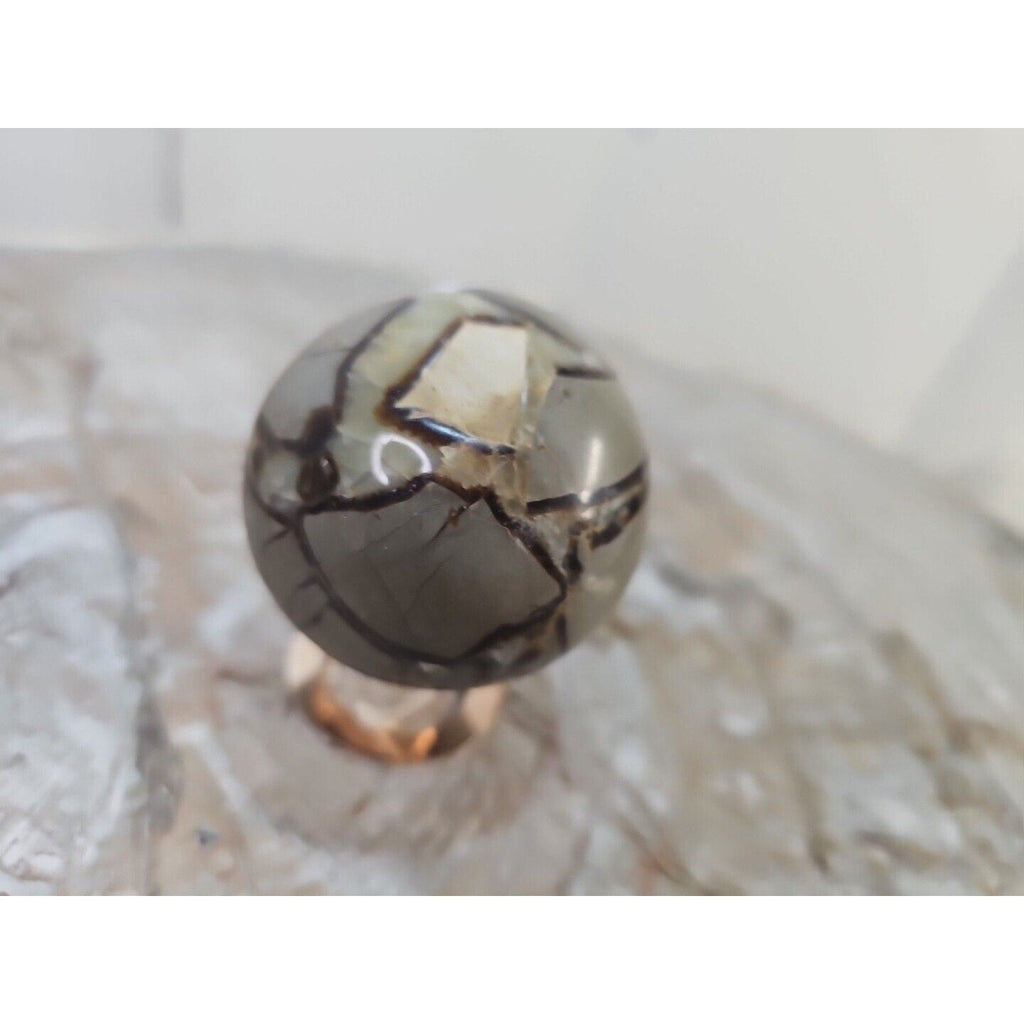 1pcs 241g Natural Septarian Sphere Crystal Healing Energy