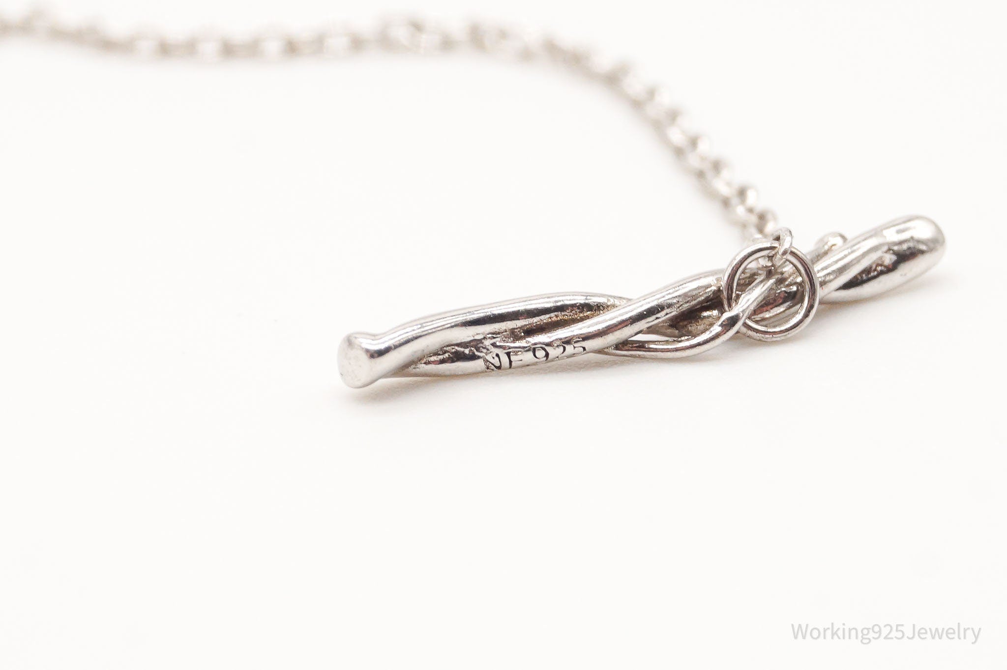 DesignerDean Harris Twisted Heart Sterling Silver Necklace | Jewelry > Necklaces > Pendants | Wiccan Center