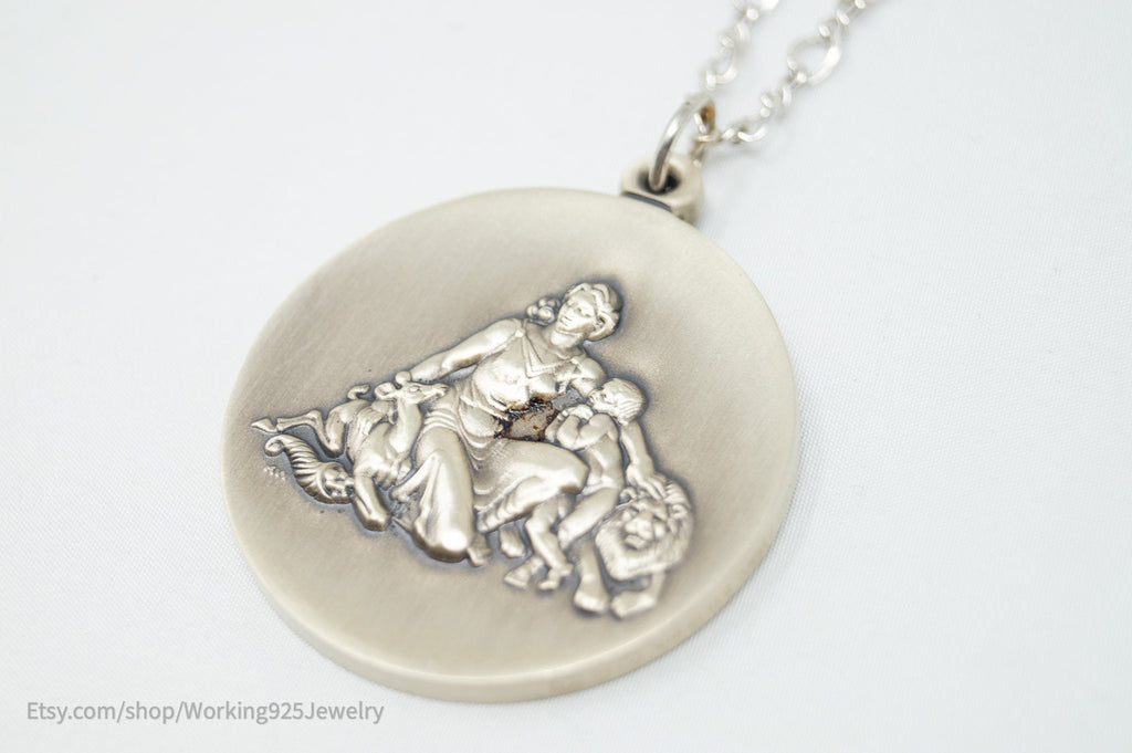 Vtg The Wittnauer Mint Mother O Mine Rudyard Kipling Sterling Silver Necklace | Jewelry > Necklaces | Wiccan Center