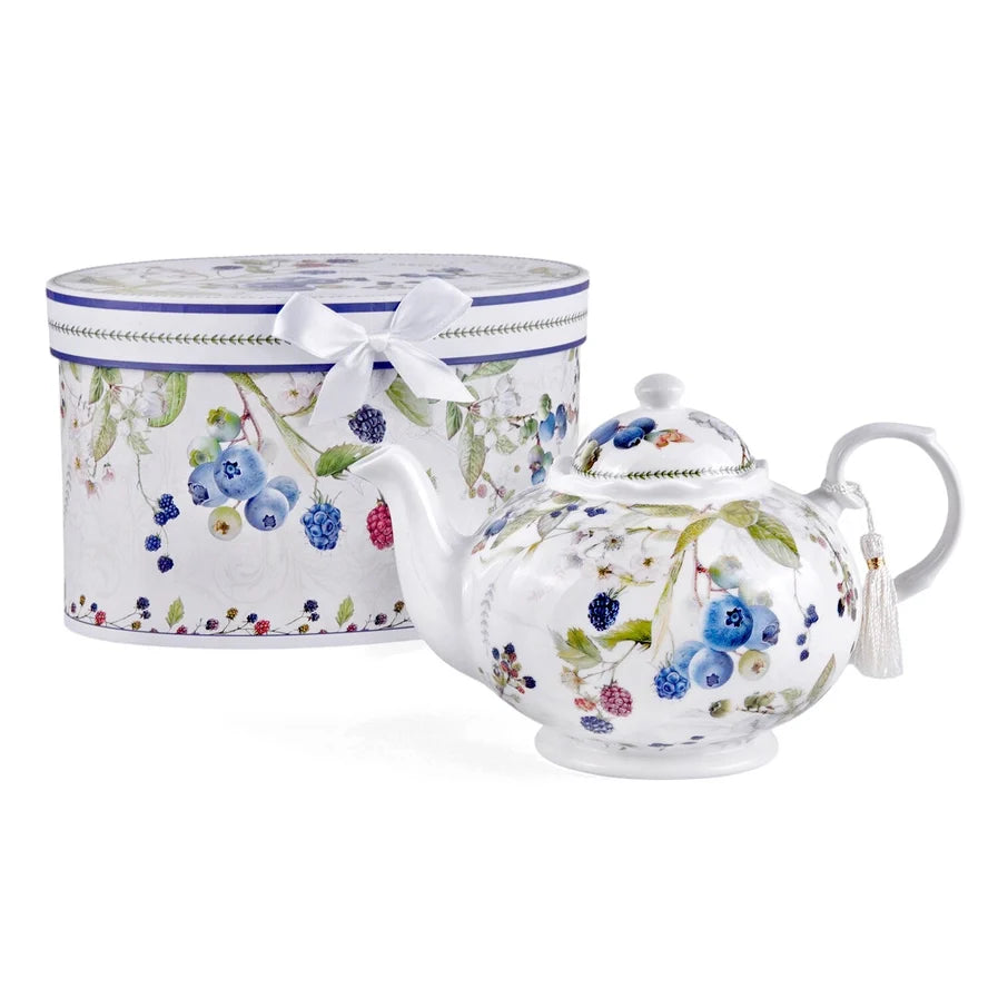 Wild Berries Fine China Teapot | Gifts | Wiccan Center