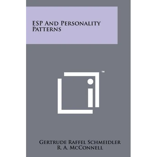 ESP And Personality Patterns - Paperback | Books | Wiccan Center