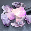 Large Purple Amethyst Crystal Points Rough Raw Gemstone Decor Supply | Home & Living > Home Decor > Home Accents > Rocks & Geodes | Wiccan Center