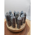 Silver Crazy Lace Towers Set Of 3pcs 3in Tall Avg