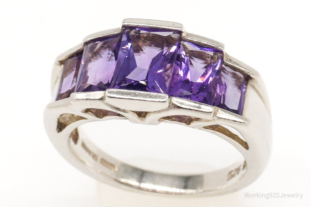 Vintage Amethyst Sterling Silver Ring - Size 6 | Jewelry > Rings | Wiccan Center
