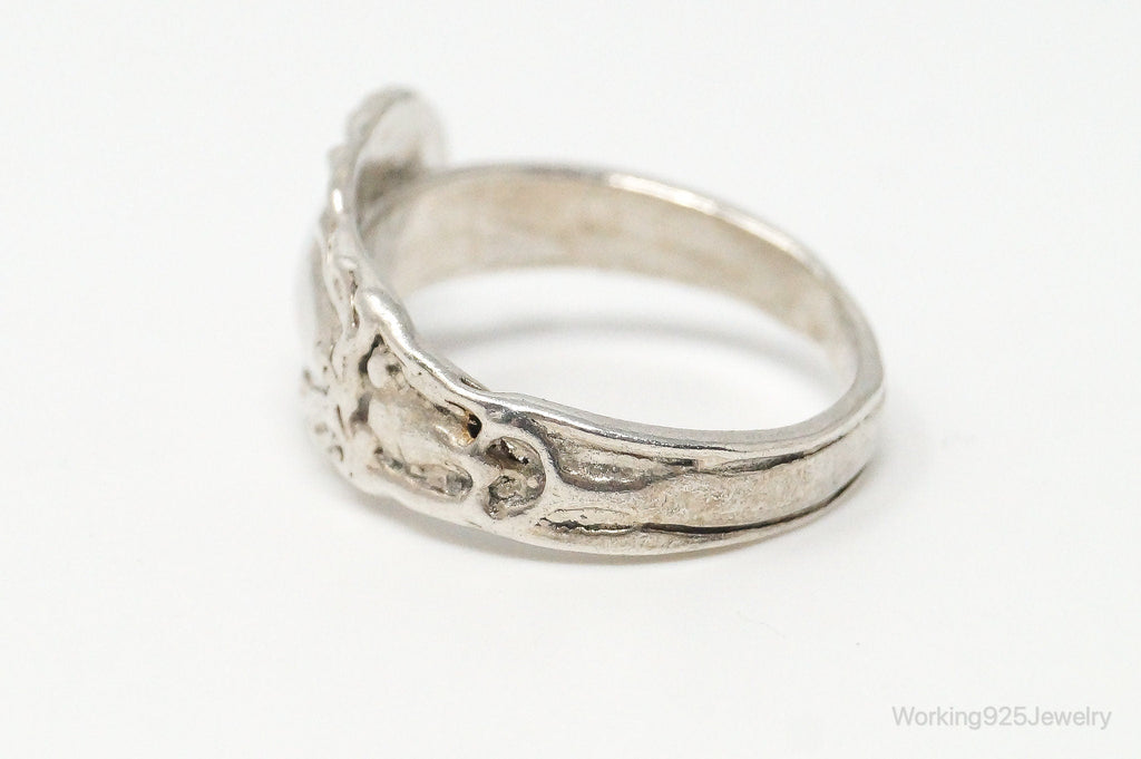 Antique Sterling Silver Spoon Ring - Size 6.5 | Jewelry > Rings | Wiccan Center