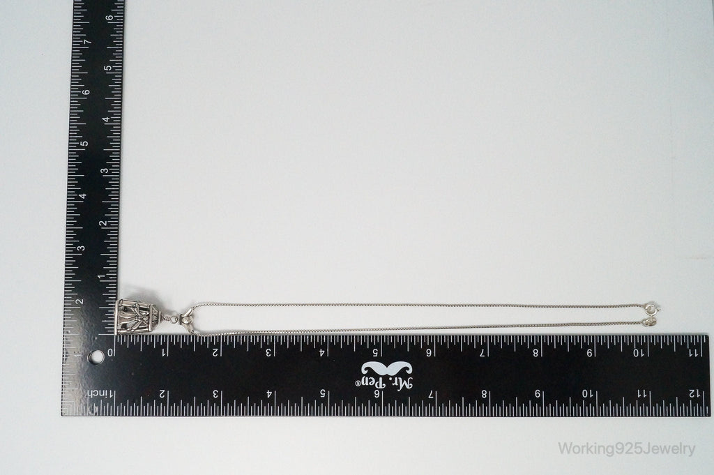 Four Sided Angel Bell Sterling Silver Necklace | Jewelry > Necklaces > Pendants | Wiccan Center