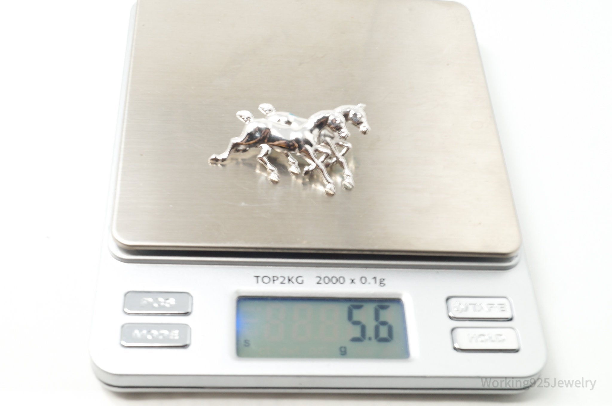 Vintage Designer Carl Art Horse Lover Sterling Silver Brooch Pin | Jewelry > Necklaces > Pendants | Wiccan Center
