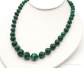 Vintage Green Malachite Bead Necklace | Jewelry > Necklaces > Pendants | Wiccan Center