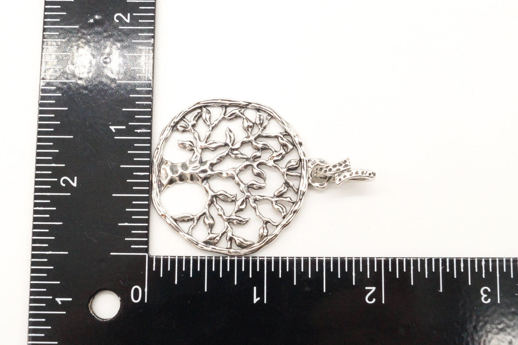 Vintage Tree Openwork Sterling Silver Pendant | Jewelry > Necklaces > Pendants | Wiccan Center