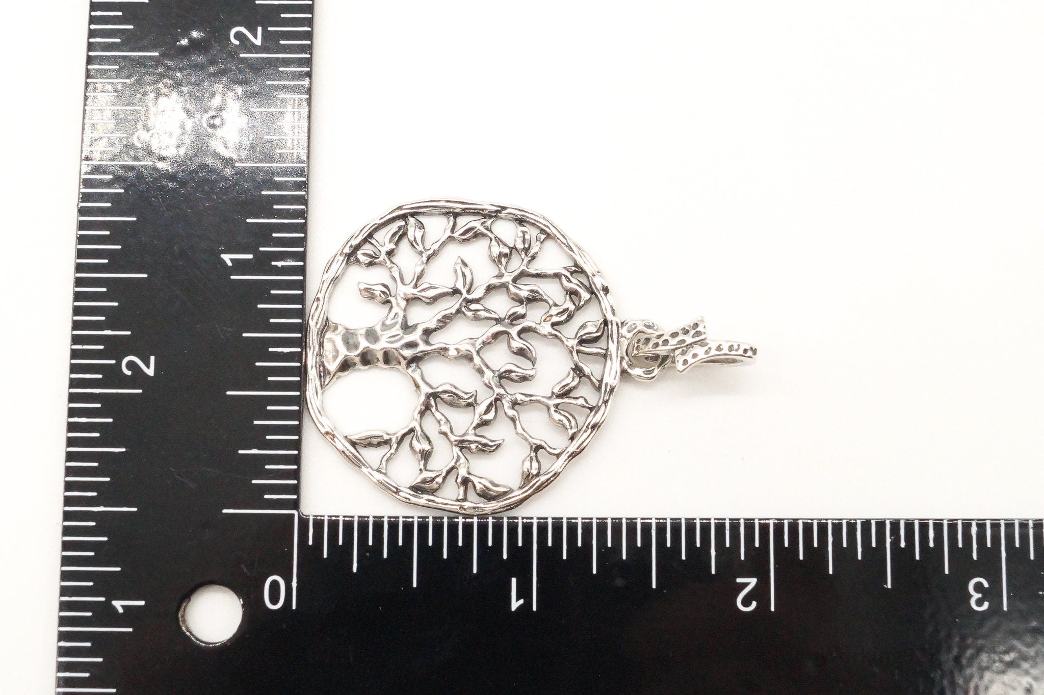 Vintage Tree Openwork Sterling Silver Pendant | Jewelry > Necklaces > Pendants | Wiccan Center