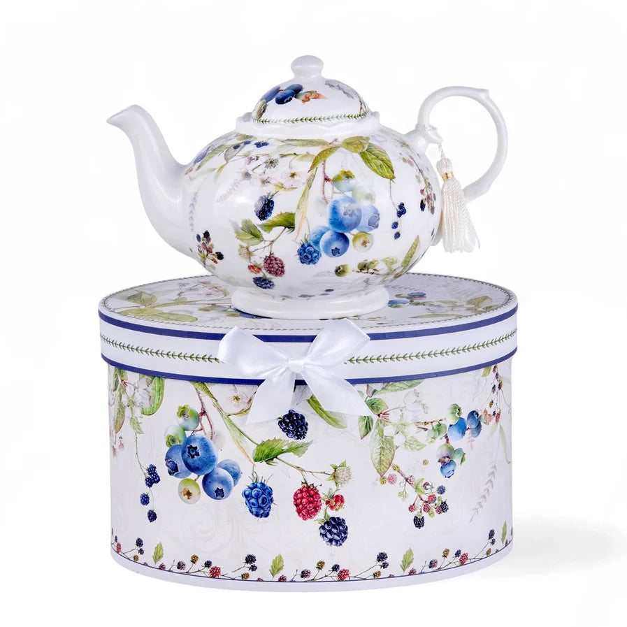 Wild Berries Fine China Teapot | Gifts | Wiccan Center