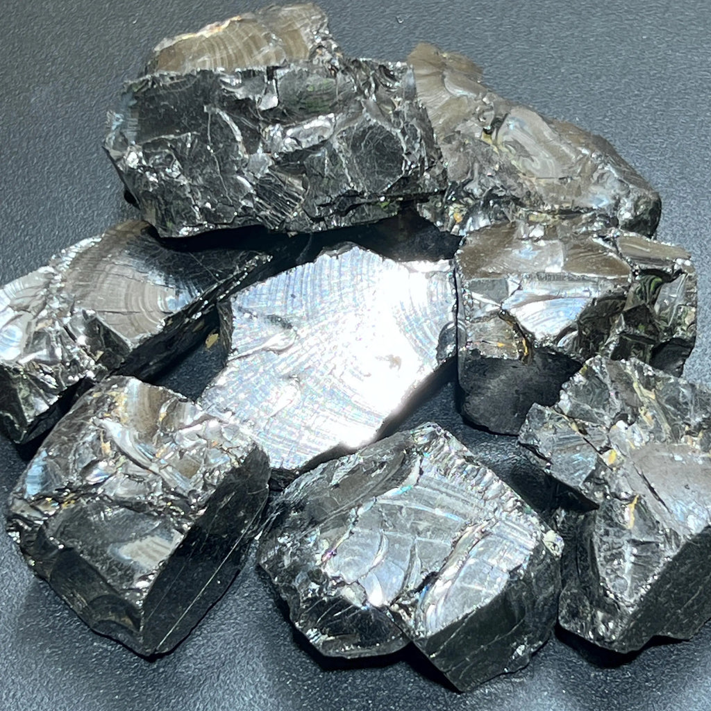 Large Elite Noble Shungite Rough Raw Stones Bulk Wholesale Lot | Home & Living > Home Decor > Home Accents > Rocks & Geodes | Wiccan Center