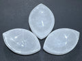Selenite Crystal Bowl (4 Inch) Eye Shaped Carving Gemstone Polished Stone Dish | Home & Living > Kitchen & Dining > Dining & Serving > Bowls | Wiccan Center