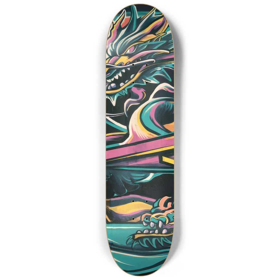 2 Skateboard Series Art - Dragons Watch | Skateboard | Wiccan Center