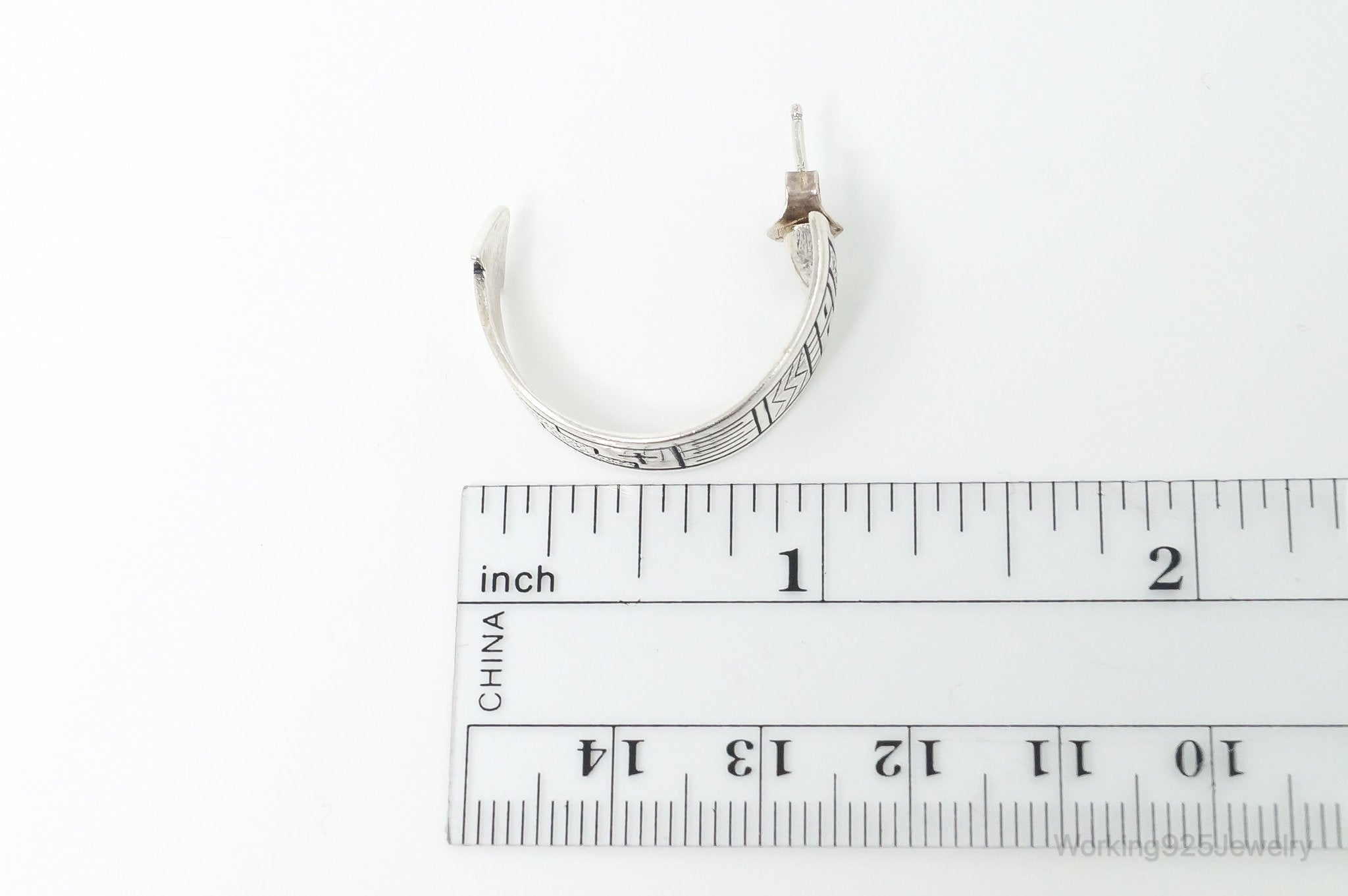 Native Designer Carolyn Pollack Relios RMT Tribal Sterling Silver Earrings | Jewelry > Earrings | Wiccan Center