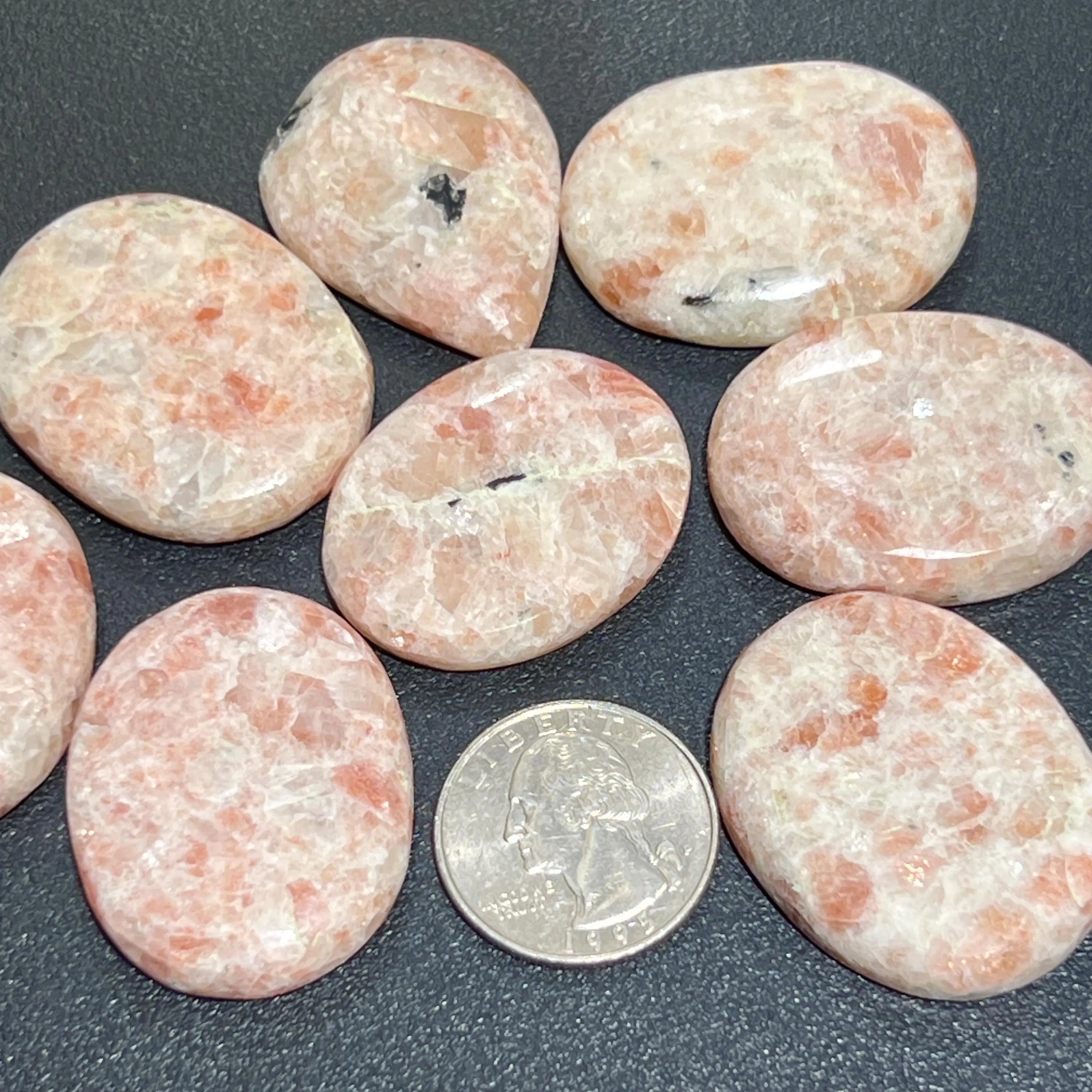 Sunstone Heliolite Cabochons Wholesale Jewelry Necklace Making Supply | Craft Supplies & Tools > Beads, Gems & Cabochons > Cabochons | Wiccan Center