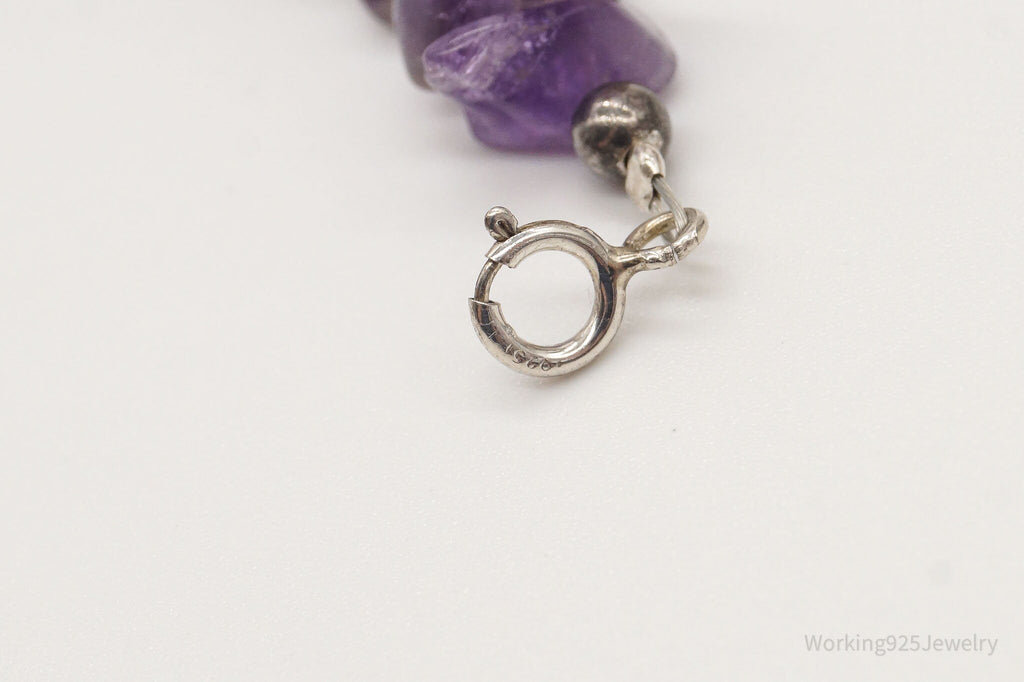 Vintage Multi Gemstone Sterling Silver Necklace | Jewelry > Necklaces > Pendants | Wiccan Center