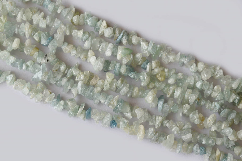 Uncut Raw Amazonite Crystal Chip Beads for Necklace (Alignment Of Chakra and Trust) | | Wiccan Center