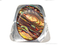 Vintage Vibrant Paua Shell Sterling Silver Brooch Pin Pendant | Jewelry > Brooches, Pins & Clips | Wiccan Center