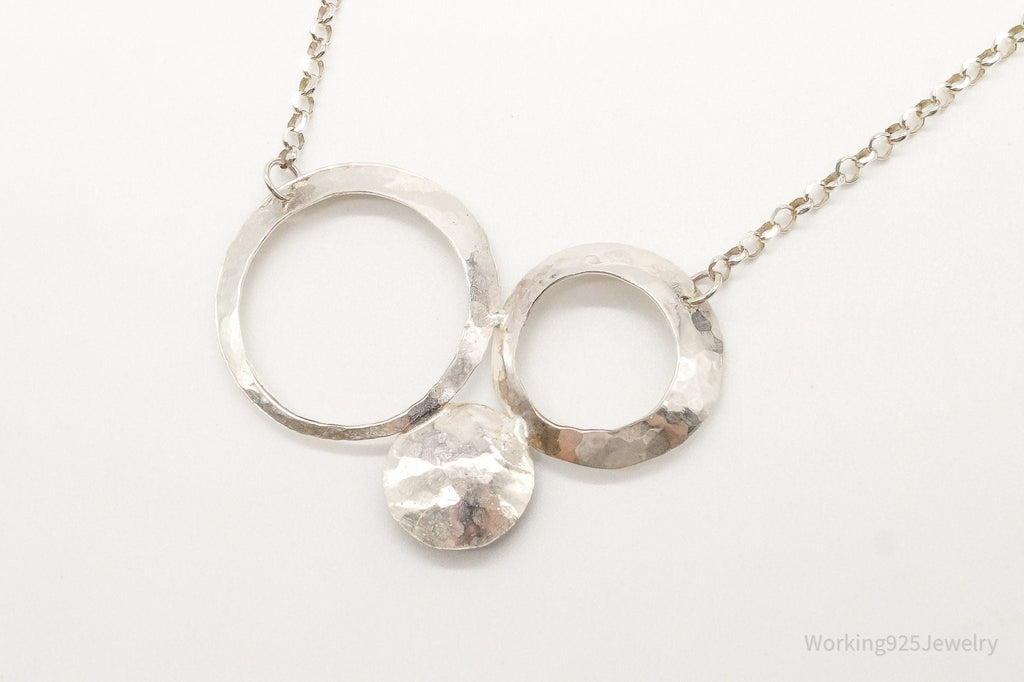 Modernist Druzy Quartz Sterling Silver Necklace | Jewelry > Necklaces > Pendants | Wiccan Center