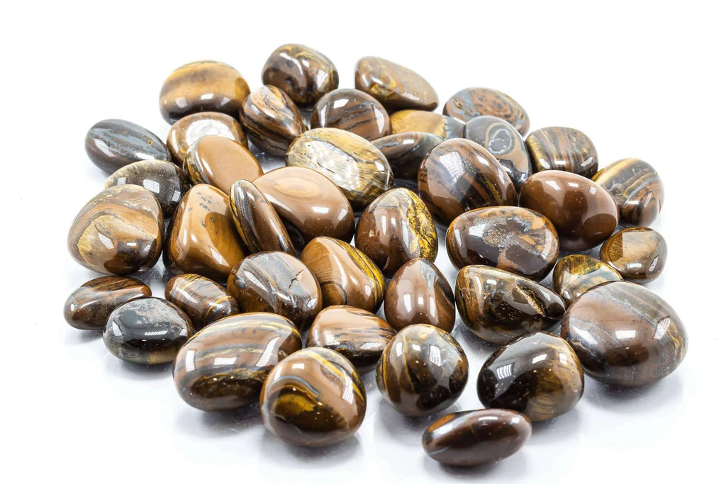 Tiger Iron Tumbled Pocket Stone | Tumbled Stones | Wiccan Center