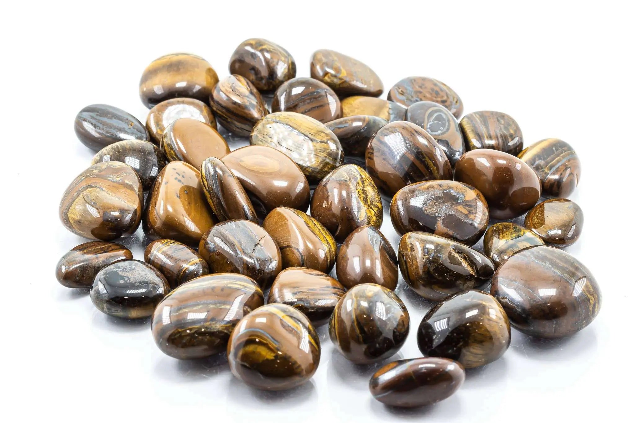 Tiger Iron Tumbled Pocket Stone | Tumbled Stones | Wiccan Center