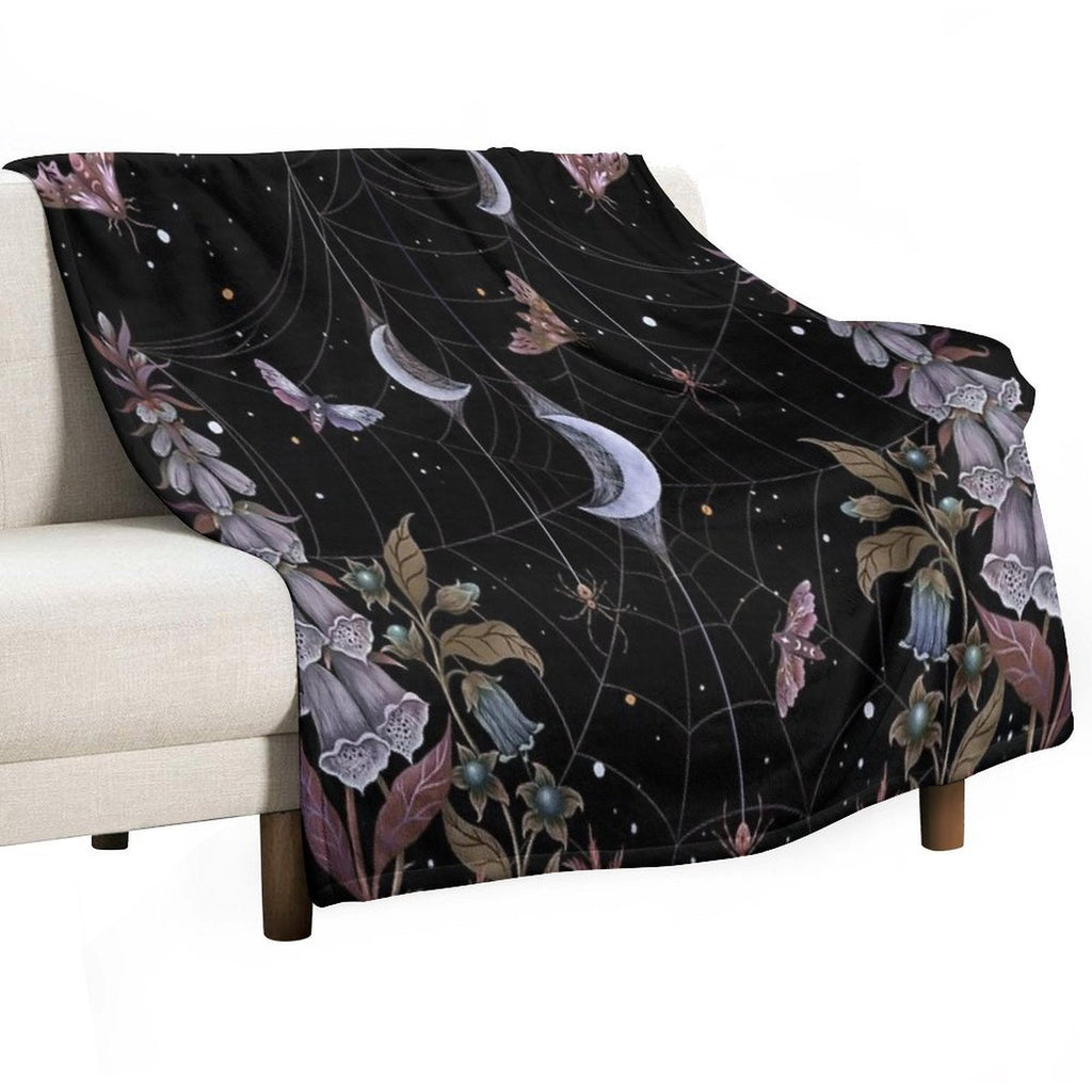 Witch Garden Shrink-resistant Throw Blanket