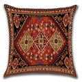Persian-Style Ethnic Linen Cushion Cover (45x45cm)